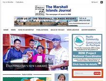 Tablet Screenshot of marshallislandsjournal.com